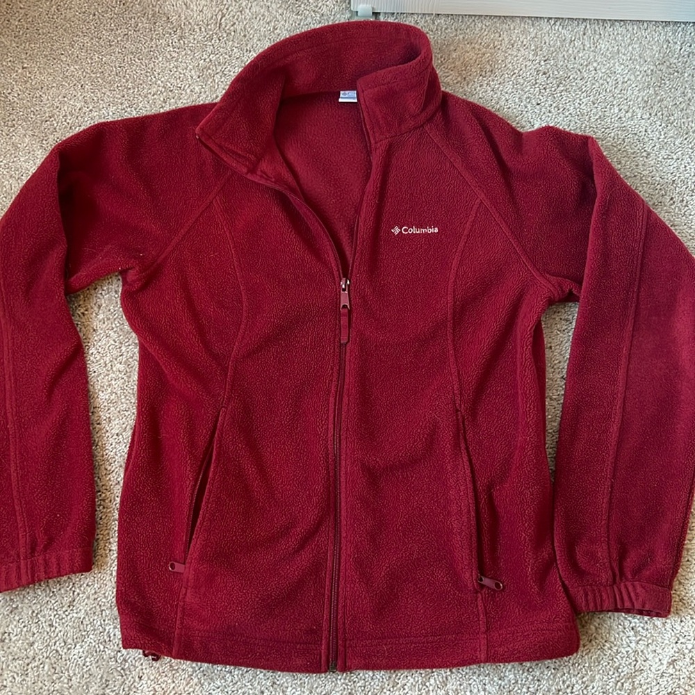 Columbia women’s fleece jacket, size medium